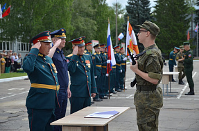 В Сеченовском Университете офицеры Военного учебного центра приняли Военную присягу 
